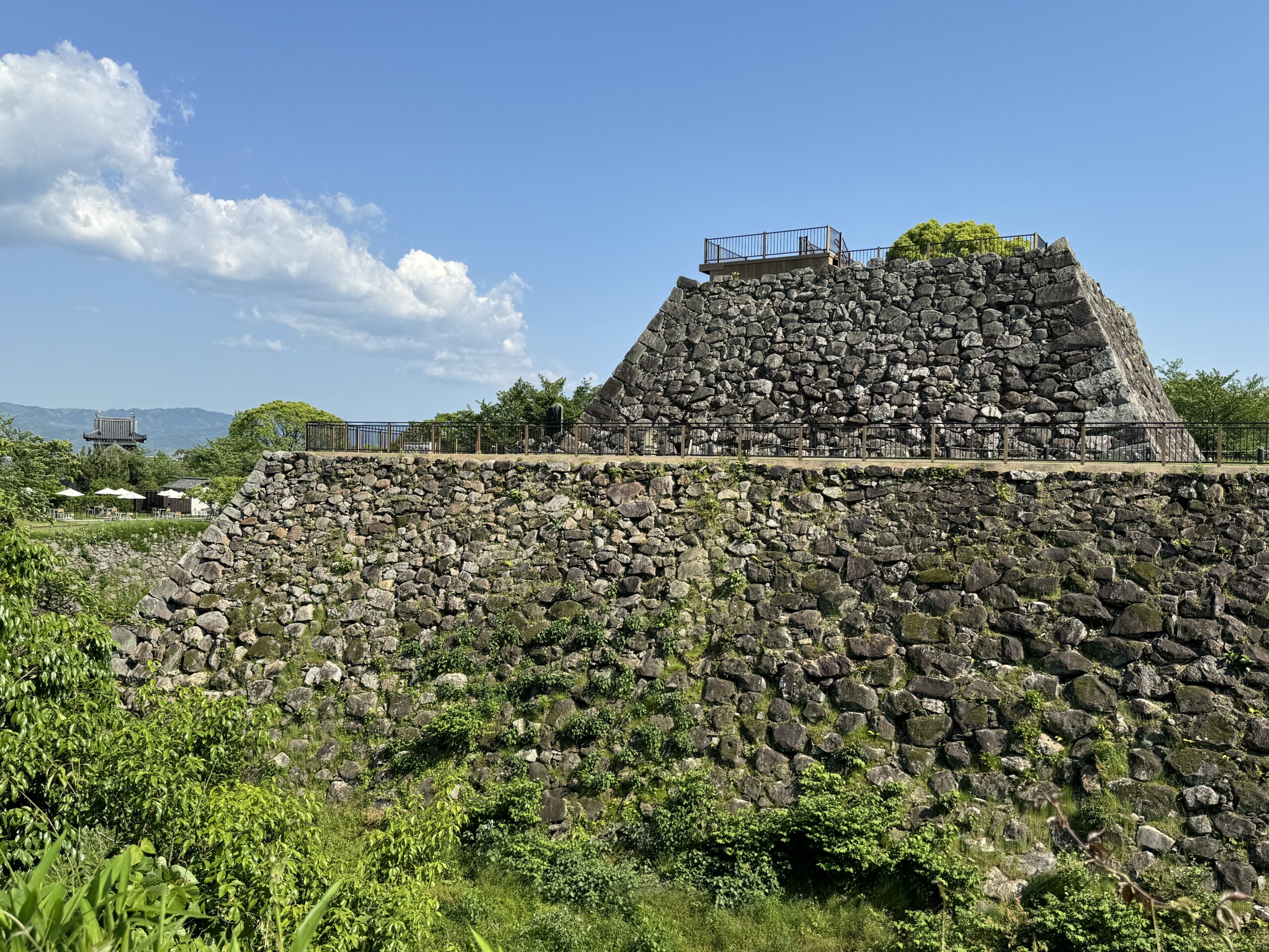 大和郡山城 天守台