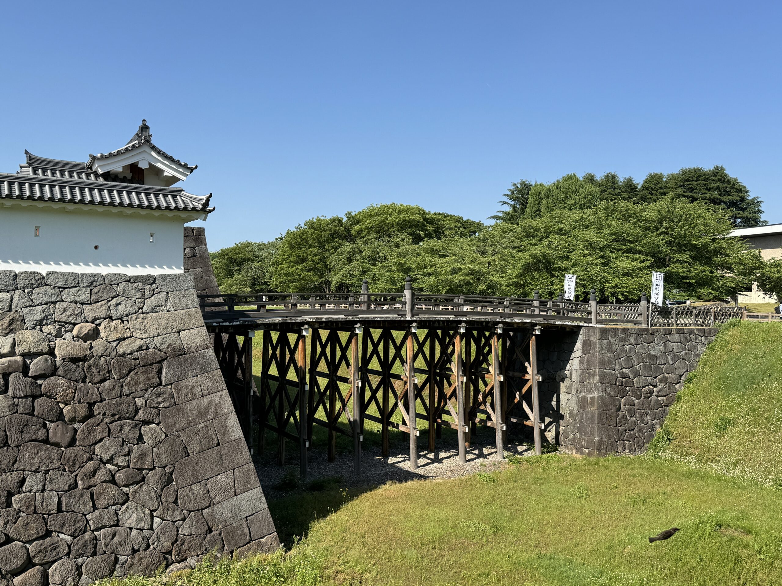 山形城本丸一文字門大手橋