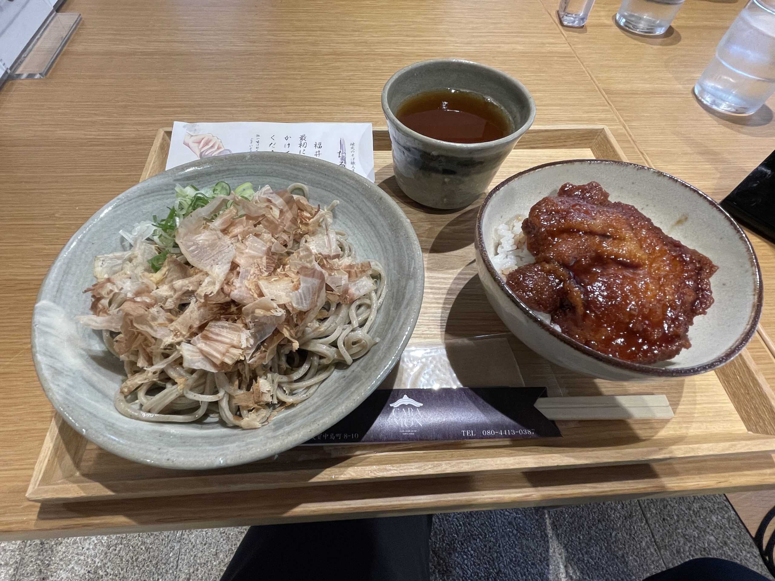 一乗谷朝倉氏遺跡博物館の食事